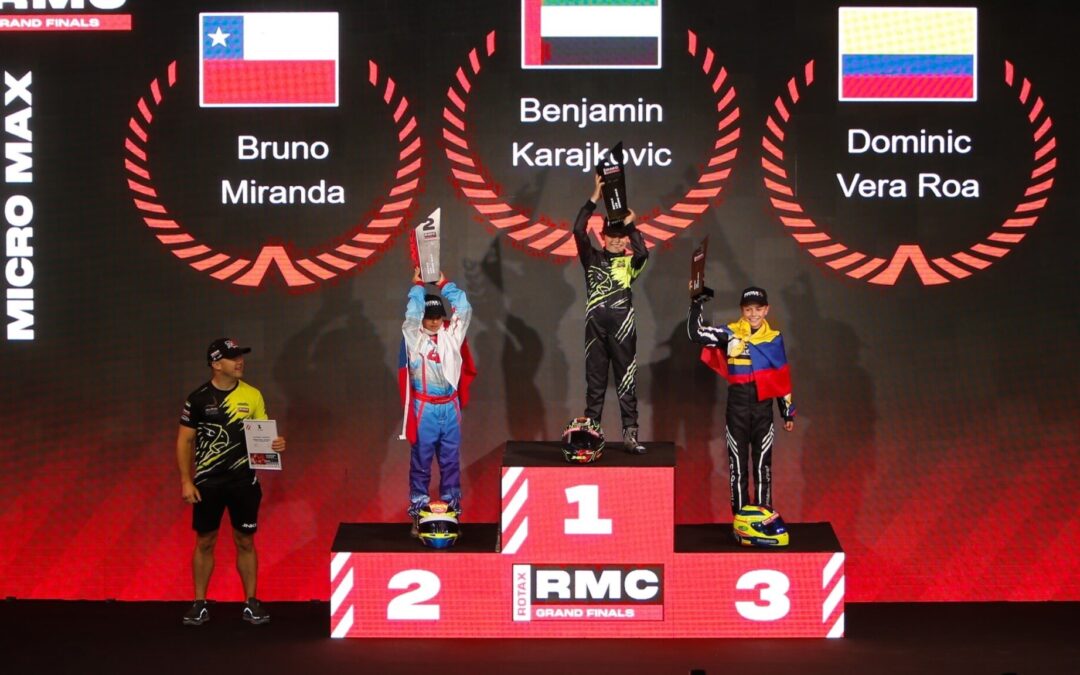 Dominic Vera, tercer lugar en el Mundial Rotax 2025 de karts